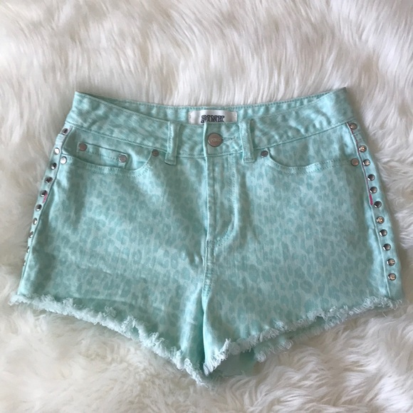 PINK Victoria's Secret Pants - Victoria’s Secret High Waisted Jean Shorts